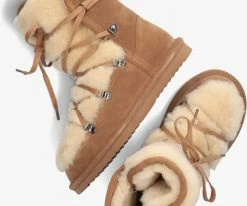 Warmbat moonbi bottes fourrure en cognac 9 Warmbat moonbi bottes fourrure en cognac -Bottes Femme Soldes 122288 5