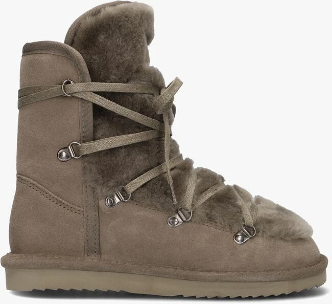 Warmbat moonbi bottes fourrure en vert 1 Warmbat moonbi bottes fourrure en vert