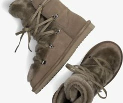 Warmbat moonbi bottes fourrure en vert 9 Warmbat moonbi bottes fourrure en vert -Bottes Femme Soldes 122289 5