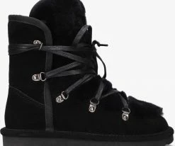 Warmbat moonbi bottes fourrure en noir