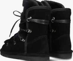 Warmbat moonbi bottes fourrure en noir -Bottes Femme Soldes 122290 3