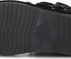 Warmbat moonbi bottes fourrure en noir -Bottes Femme Soldes 122290 4