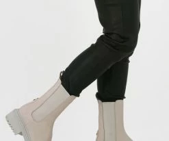 Josh v sophia bottines chelsea en gris -Bottes Femme Soldes 122326 8