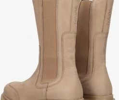 Via vai livia britt bottines chelsea en beige -Bottes Femme Soldes 122368 3