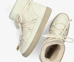 Inuikii full bottillons en blanc 10 Inuikii full bottillons en blanc -Bottes Femme Soldes 122412 5