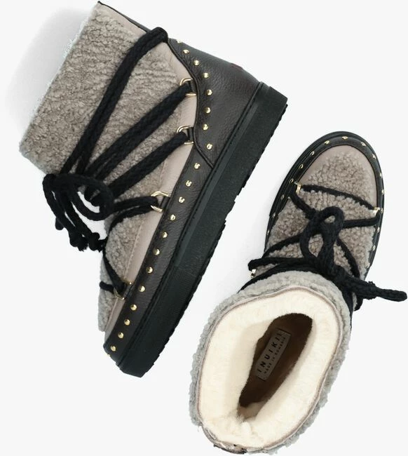 Inuikii curly rock bottillons en taupe 5 Inuikii curly rock bottillons en taupe – Image 5