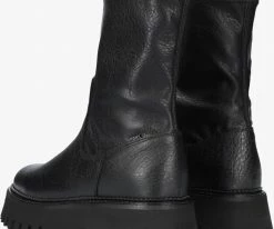 Bronx groov-y 47358 bottines chelsea en noir -Bottes Femme Soldes 122423 3