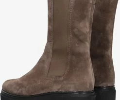 Gabor 871.1 bottines chelsea en taupe 8 Gabor 871.1 bottines chelsea en taupe -Bottes Femme Soldes 122508 3