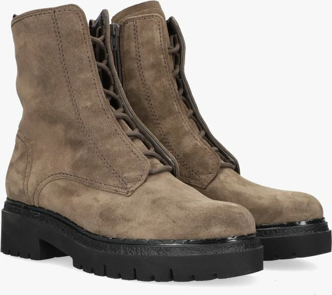 Gabor 876.1 bottines à lacets en taupe 2 Gabor 876.1 bottines à lacets en taupe – Image 2