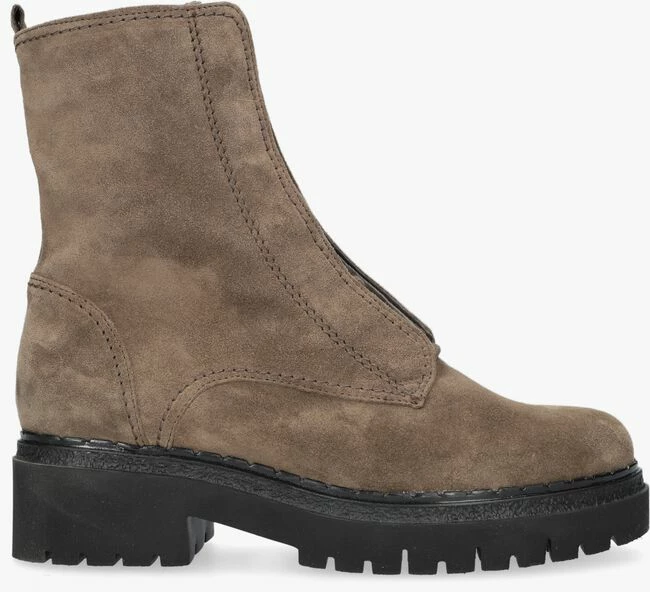 Gabor 876.1 bottines à lacets en taupe 1 Gabor 876.1 bottines à lacets en taupe