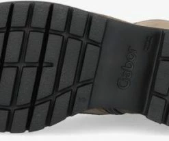 Gabor 876.1 bottines à lacets en taupe 8 Gabor 876.1 bottines à lacets en taupe -Bottes Femme Soldes 122510 4