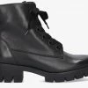 Gabor 711 bottines à lacets en noir -Bottes Femme Soldes 122516 2
