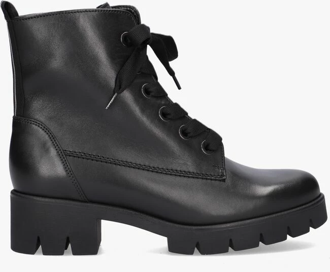 Gabor 711 bottines à lacets en noir 1 Gabor 711 bottines à lacets en noir