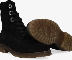 Gabor 705 bottines à lacets en noir -Bottes Femme Soldes 122521 4