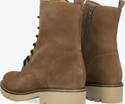 Gabor 736.1 bottines à lacets en taupe -Bottes Femme Soldes 122538 3