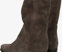 Gabor 672.1 santiags en taupe -Bottes Femme Soldes 122561 3