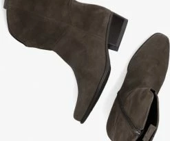 Gabor 672.1 santiags en taupe -Bottes Femme Soldes 122561 5