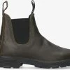 Blundstone original dames bottines chelsea en vert -Bottes Femme Soldes 123165 2