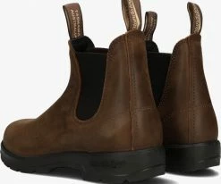 Blundstone classic dames bottines chelsea en marron -Bottes Femme Soldes 123166 3