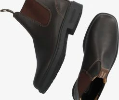 Blundstone dress boot dames bottines chelsea en marron 10 Blundstone dress boot dames bottines chelsea en marron -Bottes Femme Soldes 123167 5