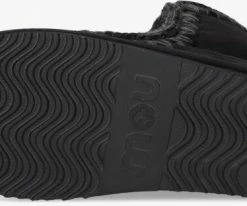 Mou eskimo 18 bottes fourrure en noir -Bottes Femme Soldes 123241 4