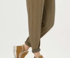 Mou eskimo trainer bottes fourrure en camel -Bottes Femme Soldes 123248 8