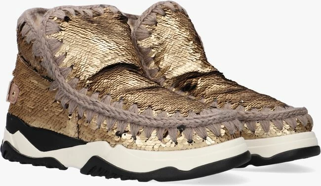 Mou eskimo trainer bottes fourrure en or 2 Mou eskimo trainer bottes fourrure en or – Image 2