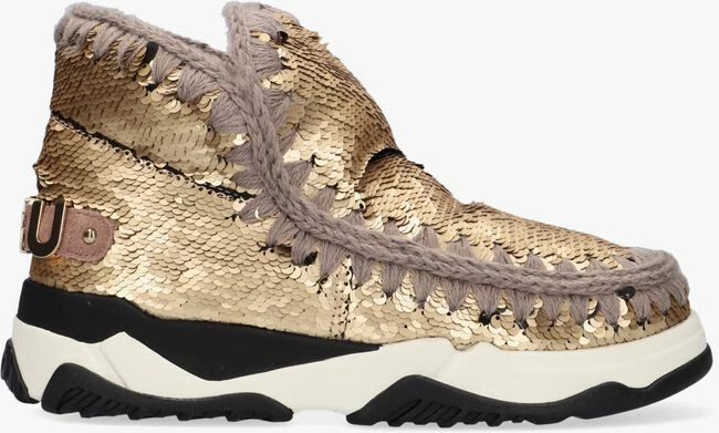 Mou eskimo trainer bottes fourrure en or 1 Mou eskimo trainer bottes fourrure en or