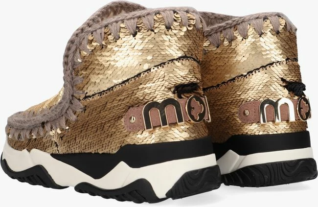 Mou eskimo trainer bottes fourrure en or 3 Mou eskimo trainer bottes fourrure en or – Image 3