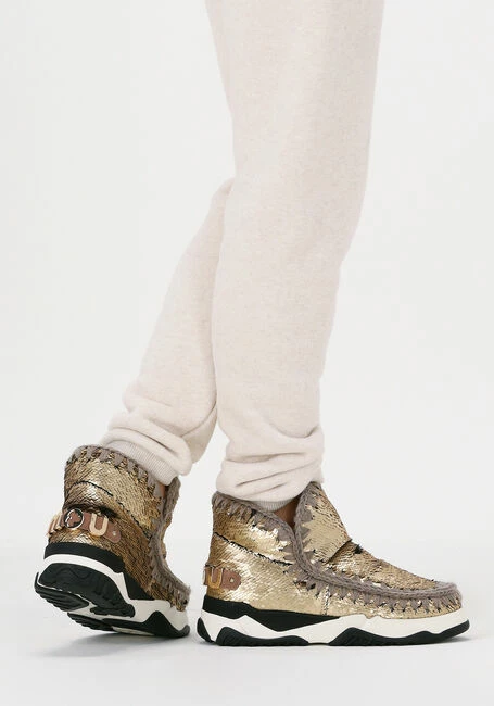 Mou eskimo trainer bottes fourrure en or 6 Mou eskimo trainer bottes fourrure en or – Image 6