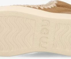 Mou eskimo sneaker bottes fourrure en camel -Bottes Femme Soldes 123253 4