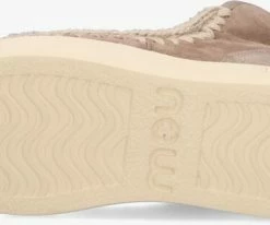 Mou eskimo sneaker bottes fourrure en gris -Bottes Femme Soldes 123256 4