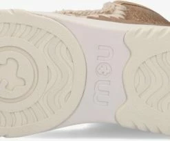 Mou eskimo jogger bottes fourrure en or 9 Mou eskimo jogger bottes fourrure en or -Bottes Femme Soldes 123258 4