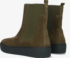 Ca'shott 22122 bottines chelsea en vert 8 Ca'shott 22122 bottines chelsea en vert -Bottes Femme Soldes 123267 3