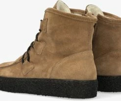 Ca'shott 18110 bottines à lacets en camel -Bottes Femme Soldes 123269 3