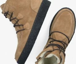 Ca'shott 18110 bottines à lacets en camel -Bottes Femme Soldes 123269 5