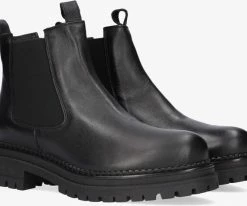 Ca'shott 24203 bottines chelsea en noir -Bottes Femme Soldes 123274 1