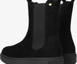 Fred de la bretoniere 181010105 bottines chelsea en noir -Bottes Femme Soldes 200047 3