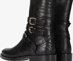Fred de la bretoniere 181010109 biker boots en noir 7 Fred de la bretoniere 181010109 biker boots en noir -Bottes Femme Soldes 200051 3