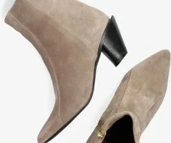 Fred de la bretoniere 183010244 santiags en taupe 10 Fred de la bretoniere 183010244 santiags en taupe -Bottes Femme Soldes 200057 5