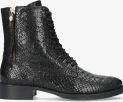 Fred de la bretoniere 184010073 bottines à lacets en noir