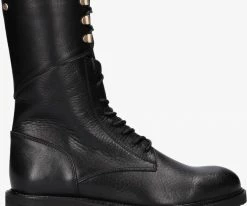 Fred de la bretoniere 184010075 bottines à lacets en noir