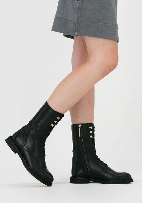 Fred de la bretoniere 184010075 bottines à lacets en noir 6 Fred de la bretoniere 184010075 bottines à lacets en noir – Image 6