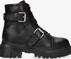 Shabbies 185020041 biker boots en noir