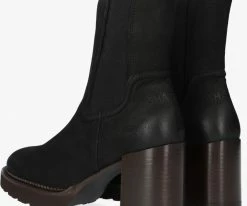 Shabbies 183020237 bottines chelsea en noir 7 Shabbies 183020237 bottines chelsea en noir -Bottes Femme Soldes 200108 3