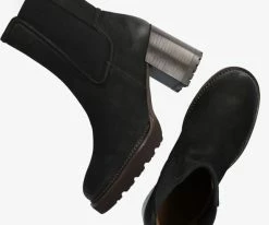 Shabbies 183020237 bottines chelsea en noir 9 Shabbies 183020237 bottines chelsea en noir -Bottes Femme Soldes 200108 5