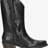 Shabbies 192020110 santiags en noir -Bottes Femme Soldes 200116 2