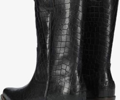 Shabbies 192020110 santiags en noir 8 Shabbies 192020110 santiags en noir -Bottes Femme Soldes 200116 3