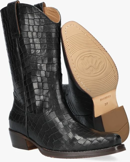 Shabbies 192020110 santiags en noir 4 Shabbies 192020110 santiags en noir – Image 4