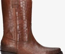 Shabbies 192020110 santiags en cognac